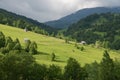 Mountain wooden houses