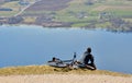 Mountain-Biking on the GrÃÂ¼nberg near Gmunden