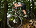 Mountainbiker Royalty Free Stock Photo