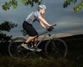 Mountainbiker Royalty Free Stock Photo