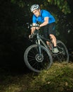 Mountainbiker Royalty Free Stock Photo