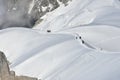 Mountaineering in Aiguille du Midi