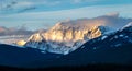 Mountain in morning light Jasper