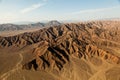 Mountainous desert silhouettes