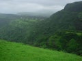 Mountainous green landscape Royalty Free Stock Photo