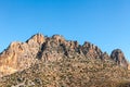 Mountainous landscape in Cyprus. Royalty Free Stock Photo