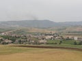 Mountainous landscape in Kabylia - Kabyle mountains Royalty Free Stock Photo