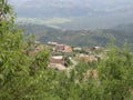 Mountainous landscape in Kabylia Royalty Free Stock Photo