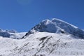 Mountainous landscape in North Sikkim, India.