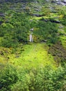 Mountainous landscape of northern Norway Royalty Free Stock Photo