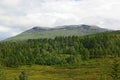 Mountainous landscape of northern Norway Royalty Free Stock Photo