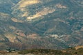 Mountainous landscape in southern Spain