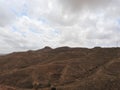 Mountainous part of the Sahara desert surrounding the city of Matmata, Tunisia