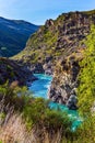 Mountainous rapid river