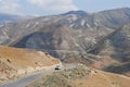 Mountainous road in Azerbaijan.