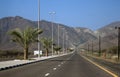 Mountainous road in Kalba - Fujairah, UAE.