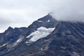 Mountainous terrain in Norway. Jotunheimen National Park Royalty Free Stock Photo