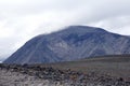 Mountainous terrain in Norway. Jotunheimen National Park Royalty Free Stock Photo