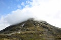 Mountainous terrain in Norway. Jotunheimen National Park Royalty Free Stock Photo