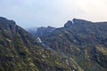 Mountainous terrain in Norway. Jotunheimen National Park Royalty Free Stock Photo