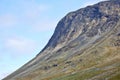 Mountainous terrain in Norway. Jotunheimen National Park Royalty Free Stock Photo