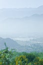 Mountainous Tibetan landscape Royalty Free Stock Photo