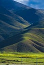 Mountainous Tibetan landscape