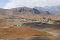 Mountainous village of Cek in Azerbaijan.