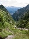 Jepii Mici mountains near Caraiman cabana Royalty Free Stock Photo