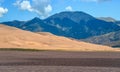 Mountains above the Dunes, Great Sand Dunes National Park, Colorado Royalty Free Stock Photo