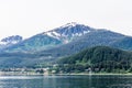 Mountains in Alaskan Wilderness Royalty Free Stock Photo