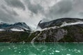 Mountains Along the Endicott Arm Fjord Royalty Free Stock Photo