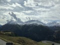 Mountains in the alps Grossglockner, the highest mountain of Austria