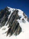 Mountains alps view Monte Bianco