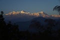 The mountains in Annapurana area