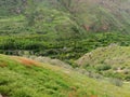 Mountains of Armenia,the road to the gorge near the monastery of Naravank
