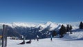 Mountains in Austria Mayrhofen in Zillertal