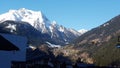 Mountains in Austria Mayrhofen in Zillertal