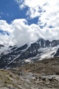 Mountains Austrian Alps Glacier Glacier Pasterze Royalty Free Stock Photo