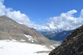 Mountains Austrian Alps Glacier Glacier Pasterze Royalty Free Stock Photo