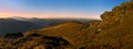 Mountains with autumn