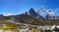 Mountains, Autumn, Everest, Himalayas Royalty Free Stock Photo