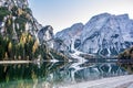 Lago Di Braies in autumn