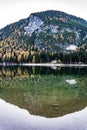 Lago Di Braies in autumn