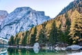 Lago Di Braies in autumn