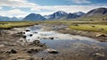 Arctic Glaciers: A Stunning Marsh In The Pacific Beach