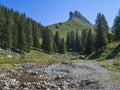 Mountains of Bannalp, Nidwalden in Switzerland Royalty Free Stock Photo