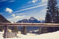 Mountains beautiful inspirational winter landscape, Tatras Royalty Free Stock Photo