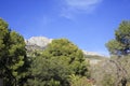 The Mountains behind Altea Spain Royalty Free Stock Photo
