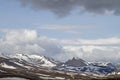 Mountains on Bygdin lake